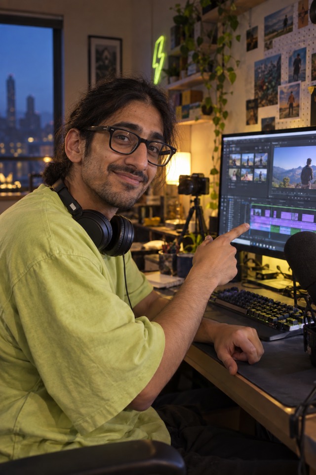 Dev Malik — fictional creator